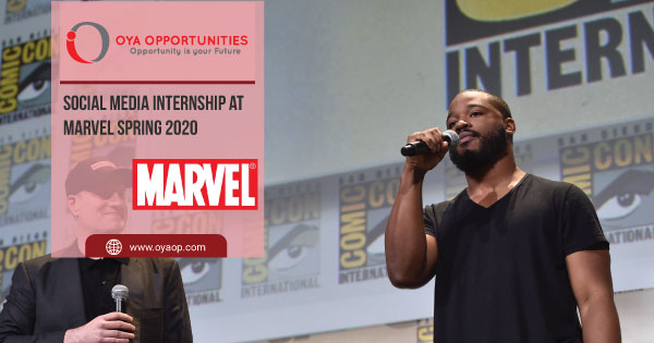 Social Media Internship at Marvel Spring 2020