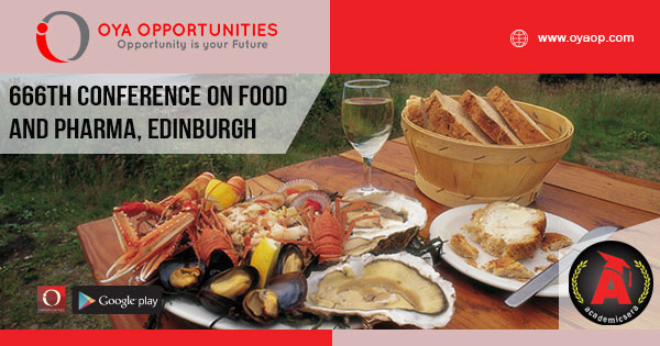 666th Conference on Food and Pharma, Edinburgh