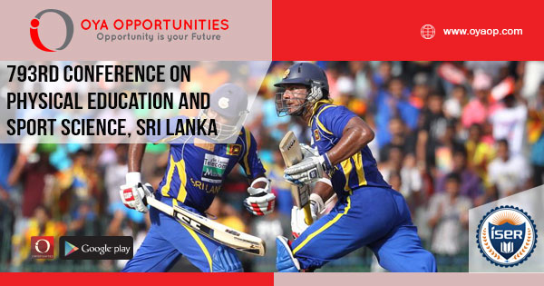 793rd Conference on Physical Education and Sport Science, Sri Lanka