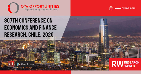 807th Conference on Economics and Finance Research, Chile