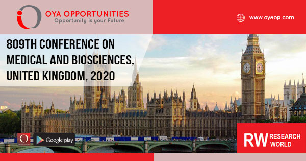 809th Conference on Medical and Biosciences, UK