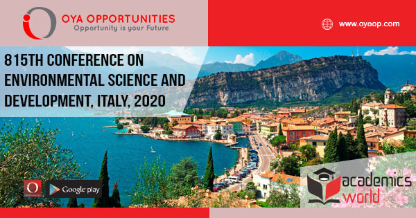 815th Conference on Environmental Science and Development