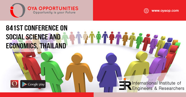 841st Conference on Social Science and Economics