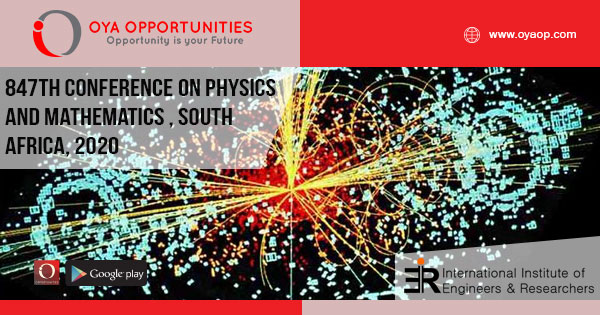 847th Conference on Physics and Mathematics