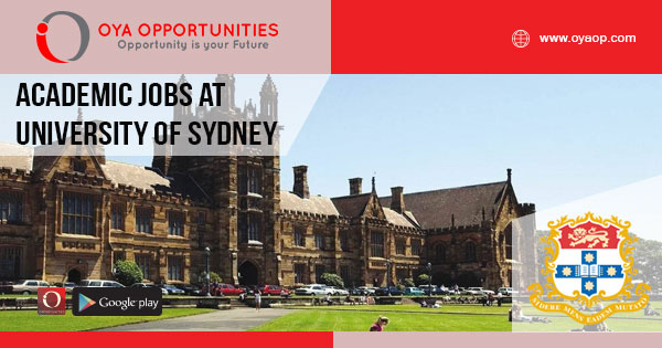 Academic Jobs at University of Sydney