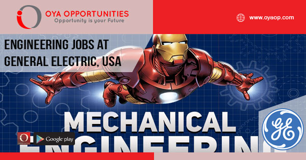 Engineering Jobs at General Electric, United States