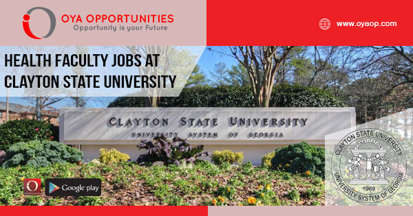 Health Faculty Jobs at Clayton State University