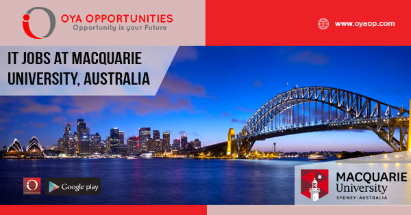 IT jobs at Macquarie University, Australia