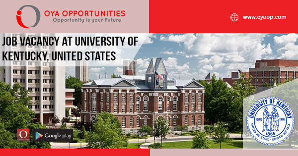 Job vacancy at University of Kentucky, United States