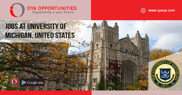 Job vacancy at University of Michigan, United States
