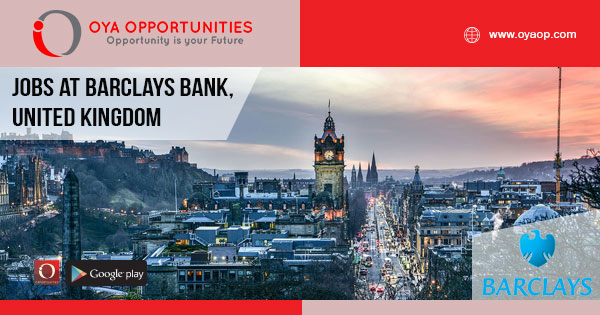 Jobs at Barclays Bank, United Kingdom