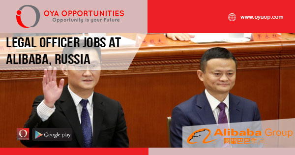 Legal Officer Jobs at Alibaba, Russia