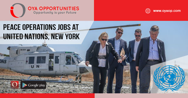 Peace Operations jobs at United Nations, United States