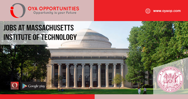 Research jobs at MIT (Massachusetts Institute of Technology)