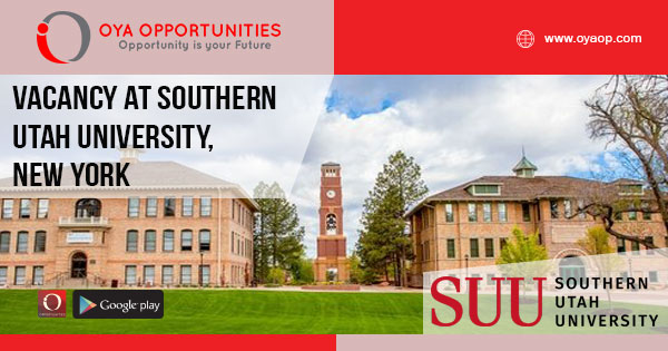 Vacancy at Southern Utah University