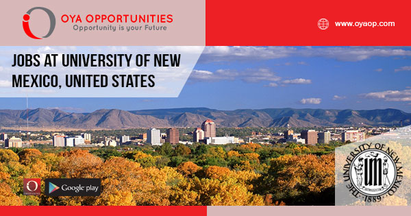 Jobs at University of New Mexico, United States