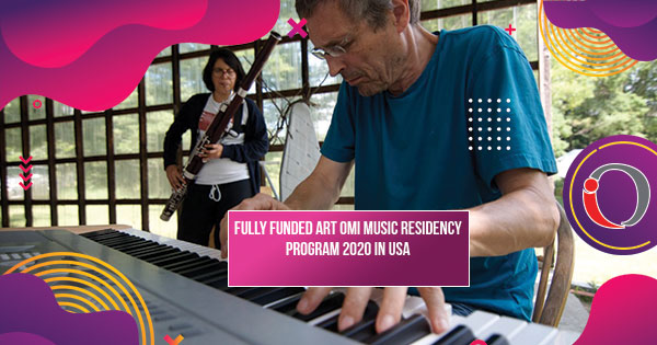 Fully Funded Art Omi Music Residency Program 2020 in USA