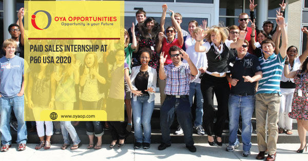 Paid Sales Internship at P&G USA 2020