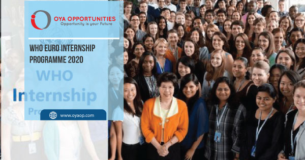 WHO EURO Internship Programme 2020
