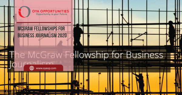 McGraw Fellowships for Business Journalism 2020