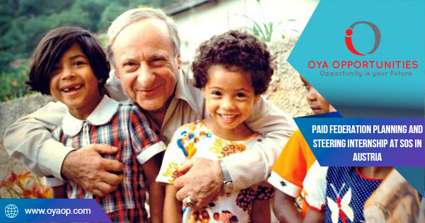 Paid Federation Planning and Steering Internship at SOS in Austria