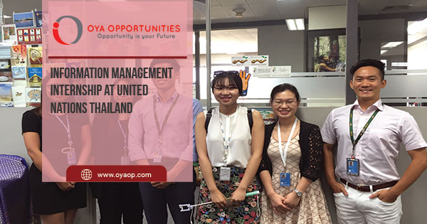 Information Management Internship at United Nations Thailand