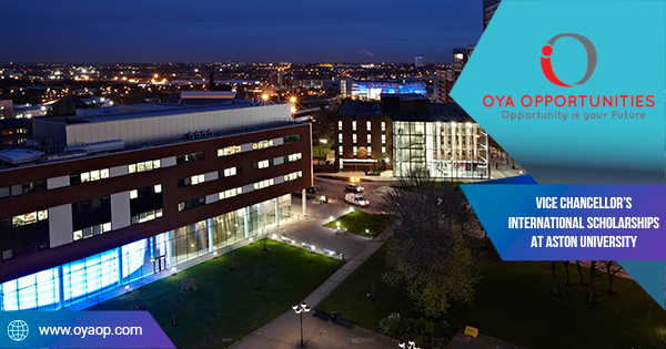 Vice Chancellor’s International Scholarships at Aston University