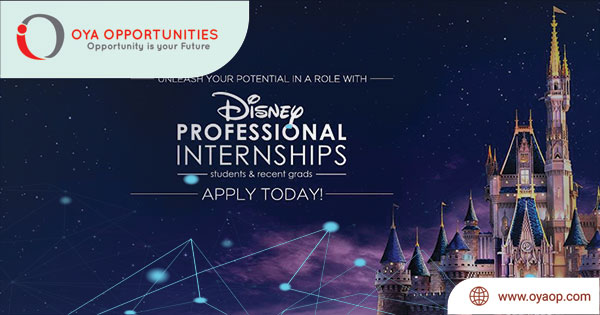 Visual Development Internship at Disney 2020