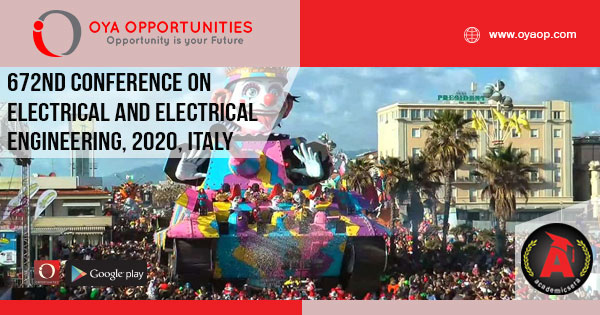 672nd Conference on Electrical and Electrical Engineering, 2020, Italy
