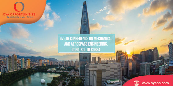 675th Conference on Mechanical and Aerospace Engineering