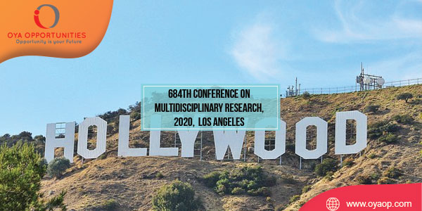 684th Conference on Multidisciplinary Research, 2020, Los Angeles