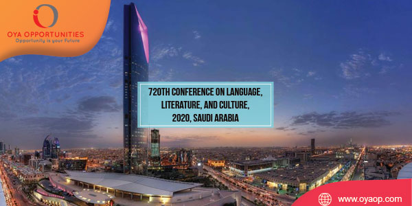 720th Conference on Language, Literature, and Culture, 2020