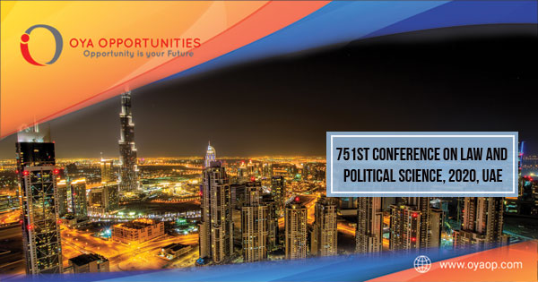 751st Conference on Law and Political Science, 2020, UAE