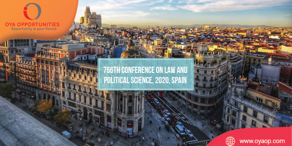 756th Conference on Law and Political Science, 2020, Spain