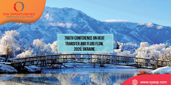 766th Conference on Heat Transfer and Fluid Flow, 2020, Ukraine