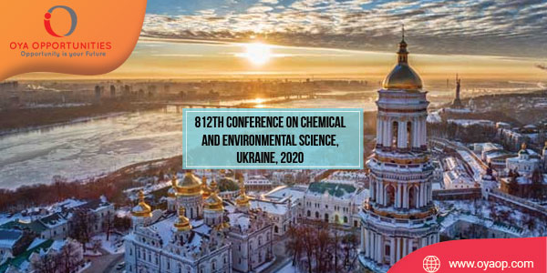 812th Conference on Chemical and Environmental Science, Ukraine