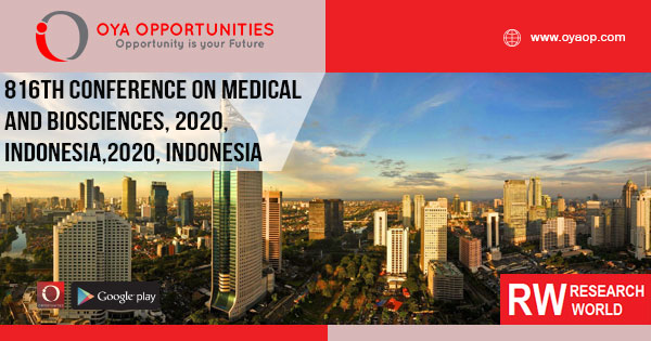 816th Conference on Medical and Biosciences, 2020, Indonesia