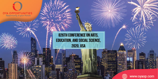 826th Conference on Arts, Education, and Social Science, 2020, USA