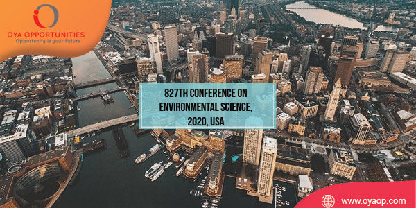 827th Conference on Environmental Science, 2020, USA