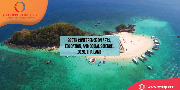 830th Conference on Arts, Education, and Social Science, 2020