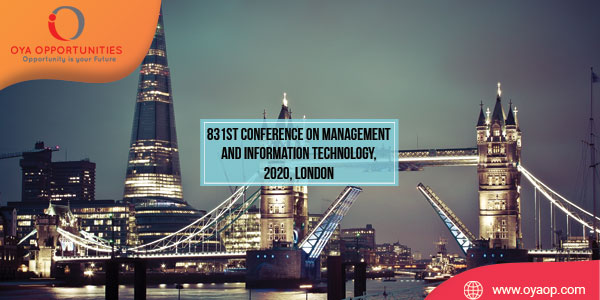 831st Conference on Management and Information Technology