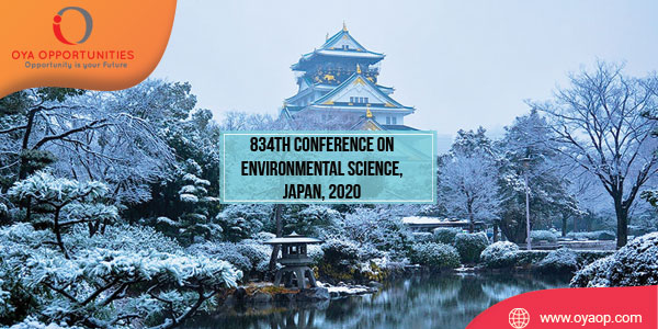 834th Conference on Environmental Science, Japan, 2020