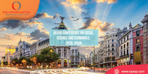 863rd Conference on Social Science, 2020, Spain