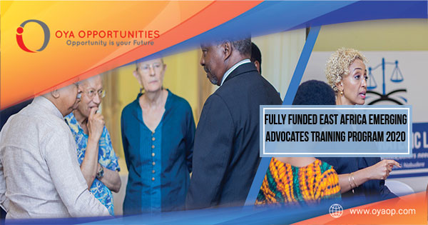 Fully Funded East Africa Emerging Advocates Training Program 2020