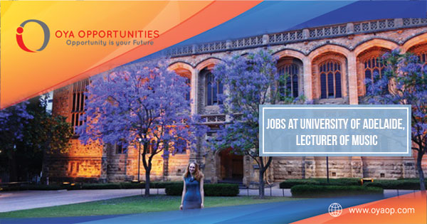 Academic Jobs at University of Adelaide