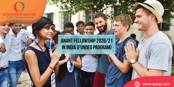 Anant Fellowship 2020/21 in India (Funded Program)