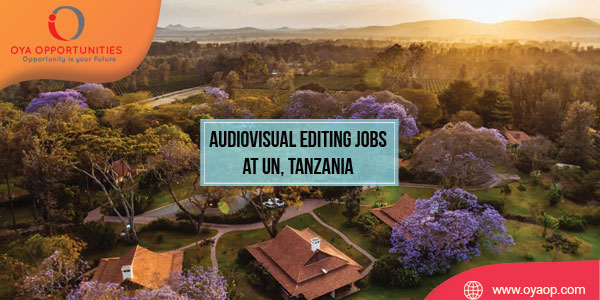 Audiovisual Editing Jobs at UN, Tanzania