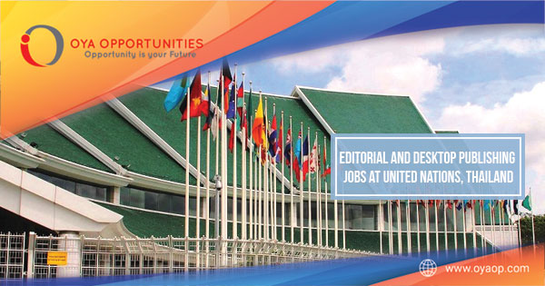Editing Jobs at United Nations, Thailand
