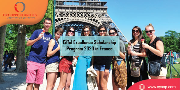Eiffel Excellence Scholarship Program 2020 in France