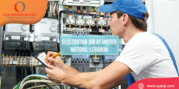 Electrician Job at United Nations, Lebanon